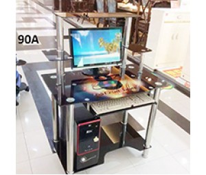 Bàn vi tính kính cao cấp 90A