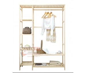 Kệ Treo Quần Áo Đa Năng Hàn Quốc