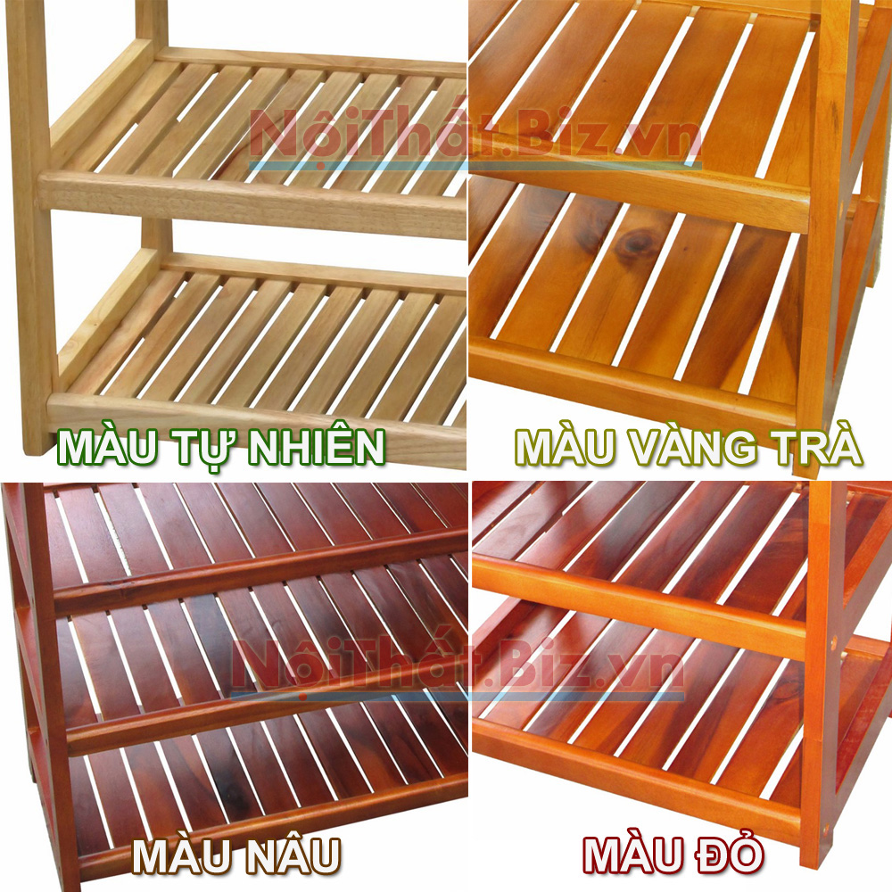 màu sắc kệ dép