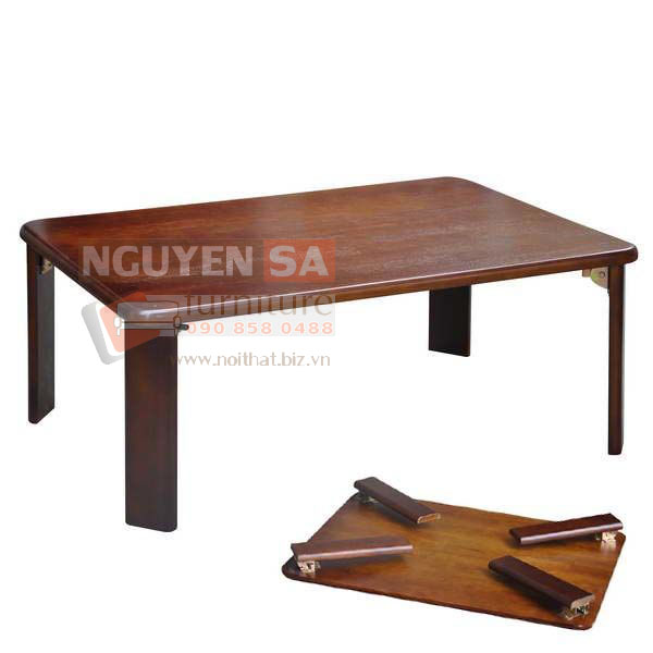 bàn trà đạo chân xếp