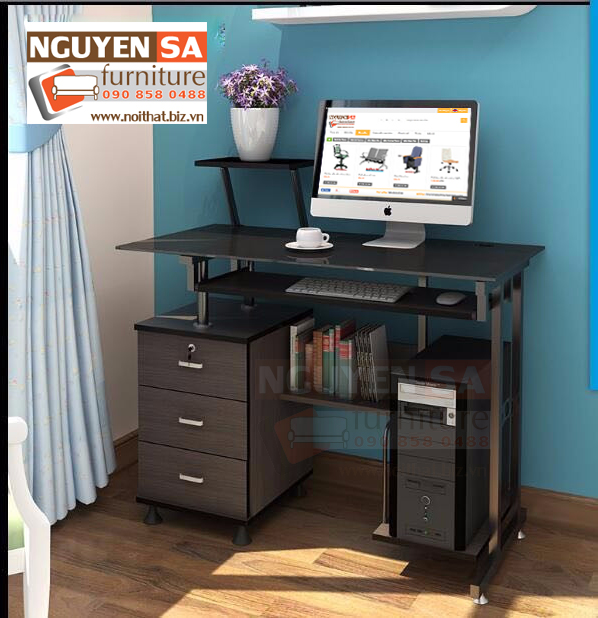 ban vi tinh kính cao cấp ST 1073