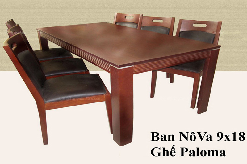 hinh anh bo ban ghe phong an NOVA