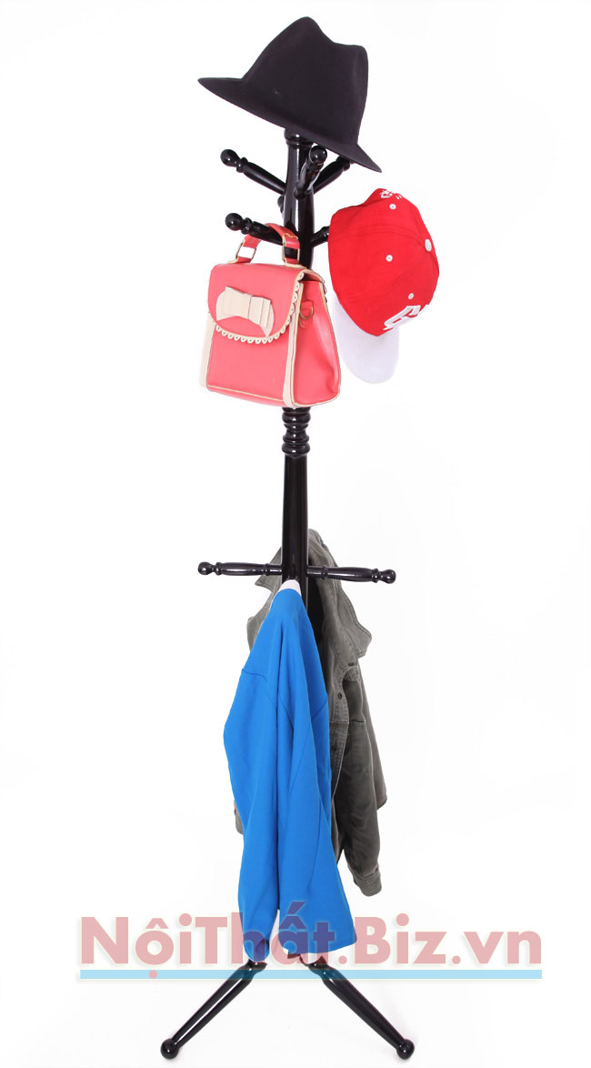 hình ảnh cây móc áo gỗ