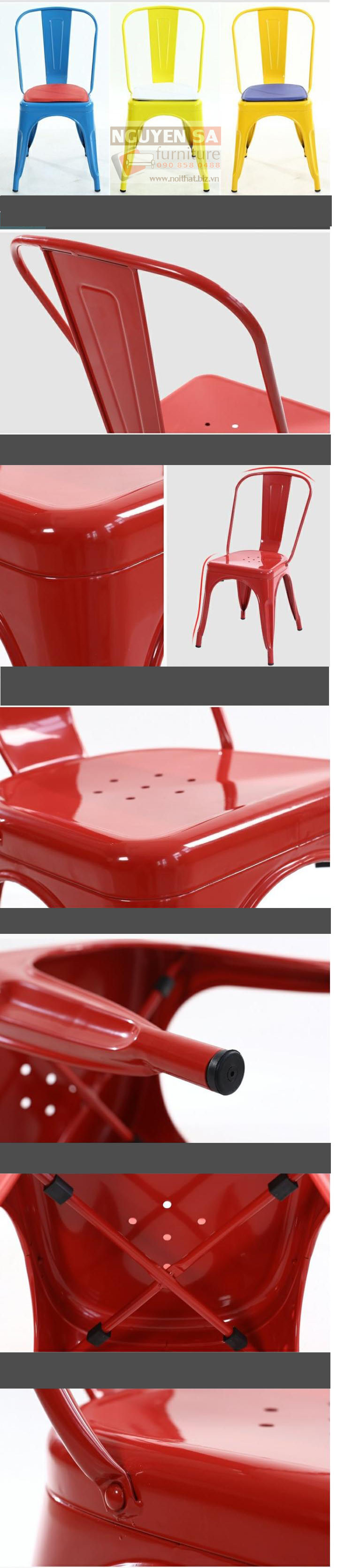 ghế cafe tolix 826