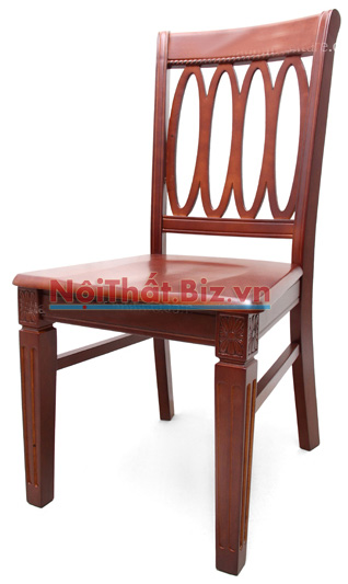 hinh anh ghe an OVAL BLACK