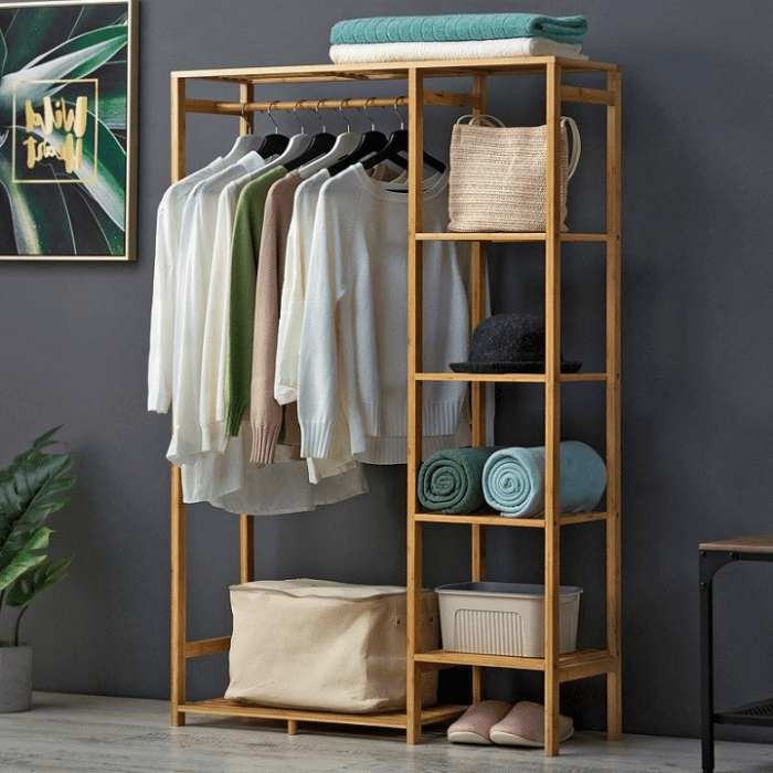 kệ treo quần áo phong cách Hàn Quốc