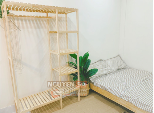 kệ treo quần áo phong cách Hàn Quốc