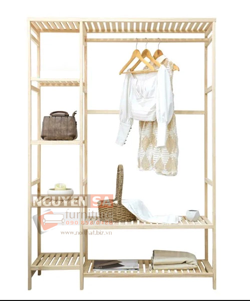 kệ treo quần áo phong cách Hàn Quốc